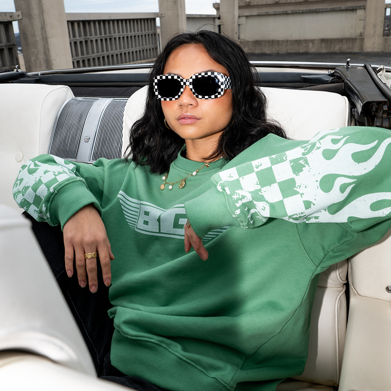 BG Racing Crewneck